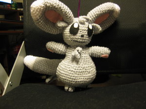 Minccino Plushie by kittychan385