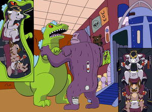 Halt I am Reptar! by TailBiter