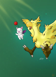 Méné et Choco by Lydus