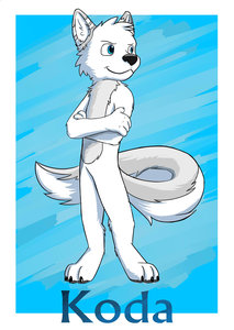 Koda the White Wolf by Asurium
