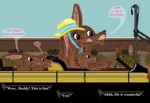 Bunny Family out for a Ride [Page 2] by meerkatfamily