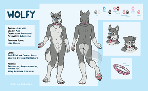 My Cute Reference by WolfyFurry