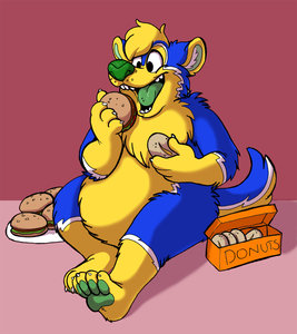 DAX EATS by BooBooBunnygirl