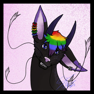 Headshot Drawn by shiryuo by RooDwaggie