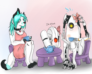 Turret Tea Party by Arcana
