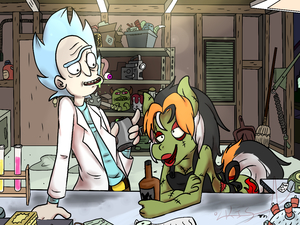 Drinkin' buddies by kisashika