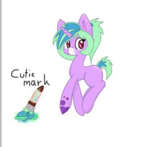 Pastel's new cutie mark by Kusoaz