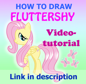 MLP tutorial: How to draw Fluttershy! :D by BitsyArt