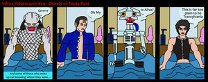 Webcomic: Yiffox Adventures #29: Ghosts of Tricks Past by Yiffox