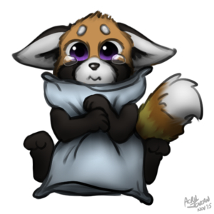 Sad Panda by Acru