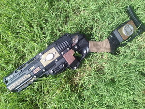 The Completed Nerf SledgeFire by ZAwful