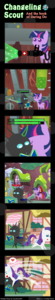 Changeling Scout And The Book Of Daring Do 24 by vavacung