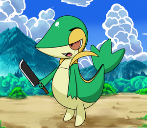 a snivy by Tricksta