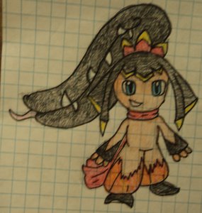 Selin the Mawile by KingRedHedgehog