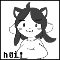 Hoi! I'm Animated Temmie! by lumineko