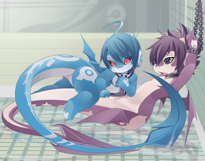 somthing for Nightly and Mizty (clean) by ZUdragon
