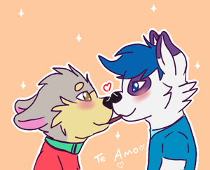 chocolatey kiss by Geibi
