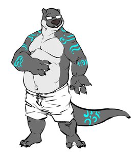 First Fursona Pic (by Zeke) by Kirshi