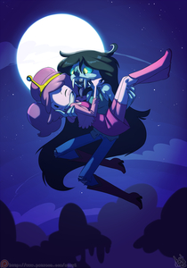 Marcy and Bubblegum by atryl