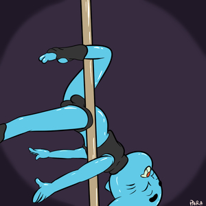 Pole Kitty by Paraportobello