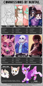 Commissions by Kitty