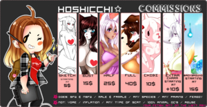 Commissions - OPEN by Hoshicchi