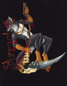AZRAEL Badge by BlueFoxalope