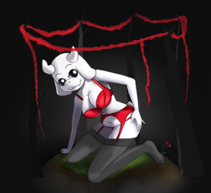 Toriel - Valentines by Dessikuu