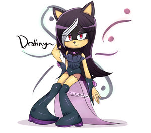 .:GIft:. Destiny the Hedgehog by LightDarkDreamer