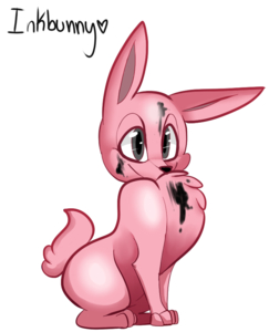 Ink Bunny by JessEdoodles