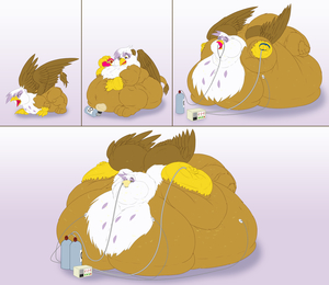 Fatty Gryph by DanielKay