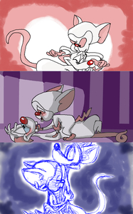 Narfs and Cuddles by DarkwingSnark