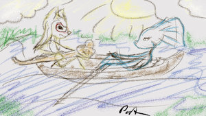 Lyser + PK + boat trip by PawKnight