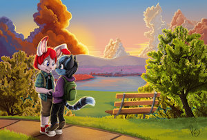 Spring time by pandapaco