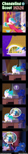 Changeling Scout And The Book Of Daring Do 31 by vavacung