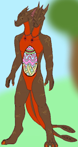 flares egg belly by foxheman