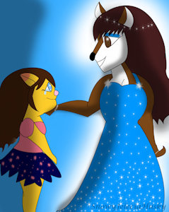 Taking you under my Wings by SnowyJeleciaHusky