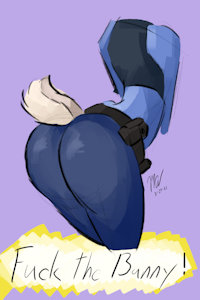 Day-082 Fuck the Bunny by MagnificentArsehole