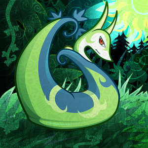 Banana Snake Pokemon by Fellarts
