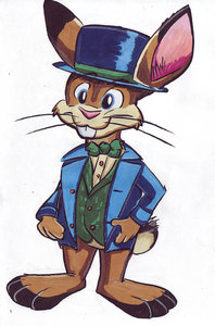 Bunsen Bunny by skylerbunny