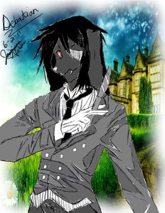 Sebastian at the mansion by Furfighter