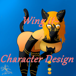 WingIt~ for AshleyKitty by AeylinFaith