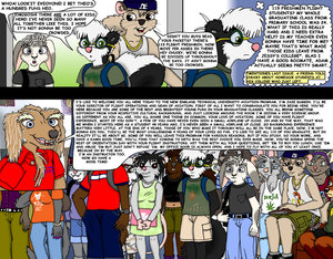 College is happy and fun! by Chucky