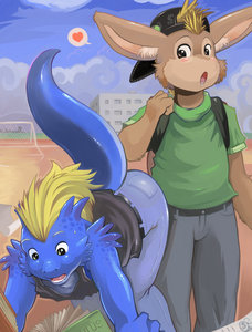 Finding Avalon Illustration  by BA