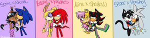 My Archie Sonic Couples by BlackFlash09
