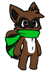 Dodger Raccoon Chibi by Megah890