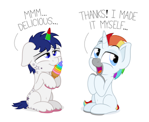Ponies & Ice Cream by ZuTheSkunk by KuniMiller