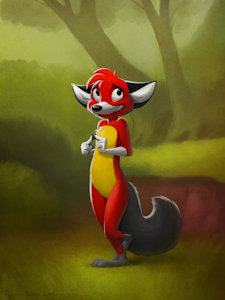 Shy Mustardbelly by Zaush