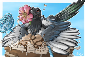 Not in the cake!!!  by Fuf