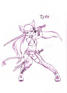Tyra by RisingDragon